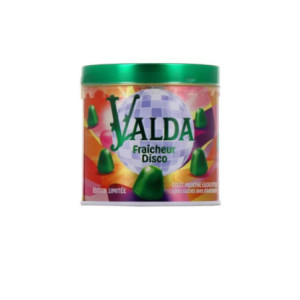 Valda Fraîcheur Disco Pastilles sans sucres goût menthe eucalyptus - 160g