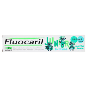 Fluocaril Junior Dentifrice 6-13 Ans Menthe Douce - 75 ml