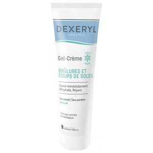 Dexeryl Gel-Crème Brûlures et Coups de Soleil Effet Froid - 150 g