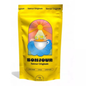 Bonjour Drink Boisson naturelle aux champignons adaptogènes saveur originale - 15 portions