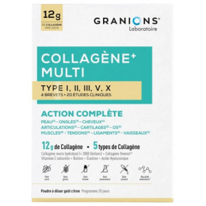 Granions Collagène + Multi Type I, II, III, V, X - 260 g